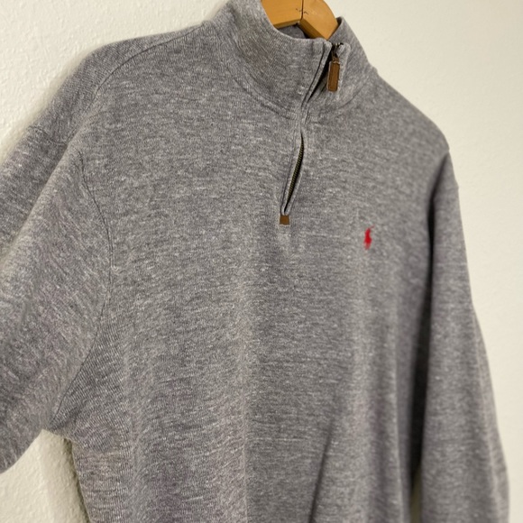 Polo Ralph Lauren Other - Polo Ralph Lauren Mens Sweater Pullover Color Grey. Size Large VGC